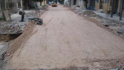 Calles Nuevo León y Fuente serán pavimentadas  hasta que la tesorería libere los recursos: Obras Públicas