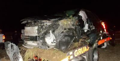 Fuerte encontronazo de dos vehículos dejó tres muertos en la carretera Piedras Negras - Nuevo Laredo